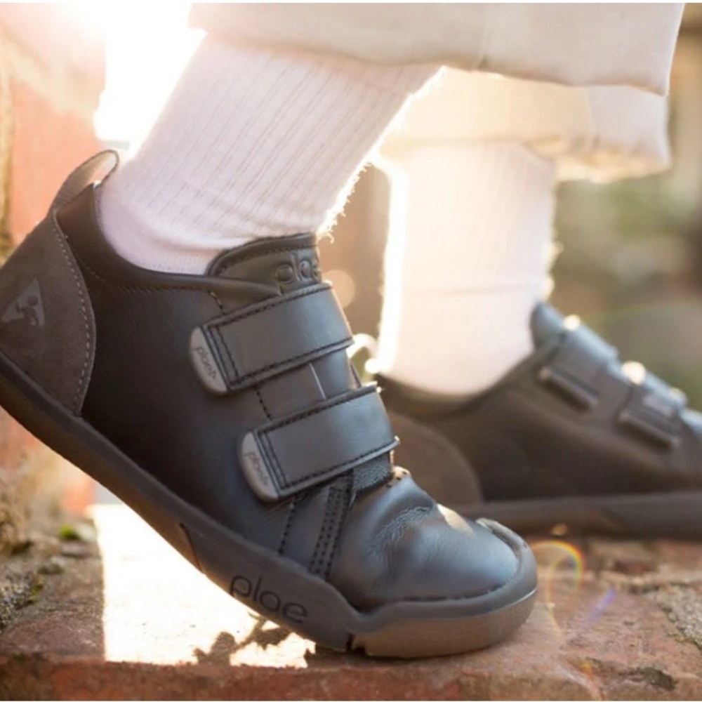 PLAE Black and Gray Kids Shoes